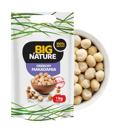 Orzechy Macadamia 1kg Duża Paka