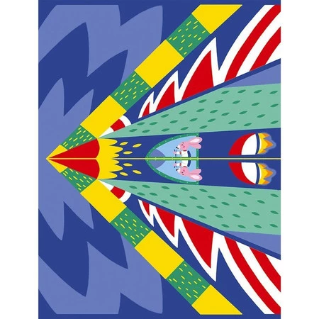 Janod Zestaw kreatywny Papierowe samoloty z wyrzutnią 6+