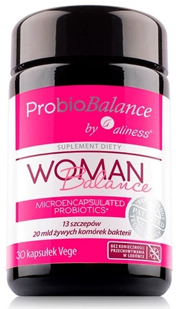 ProbioBALANCE, Woman Balance 20 mld. x 30 kaps. vege 