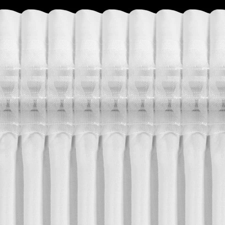 FIRANA GOTOWA DEBRA NA TAŚMIE 400 X 270 CM BIAŁY