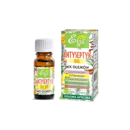 Etja − Antyseptyk Oil, kompozycja naturalnych olejków eterycznych − 10 ml