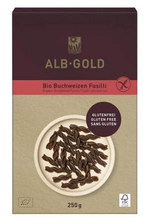 MAKARON (GRYCZANY) ŚWIDERKI BEZGLUTENOWY BIO 250 g - ALB GOLD (ALB NATUR)