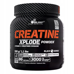Olimp Creatine Xplode Powder 500 g smak pomarańcza