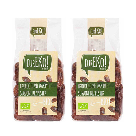 Zestaw: 2x Daktyle suszone bez pestek BIO 150 g