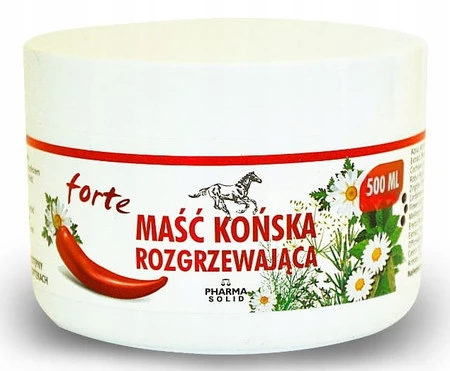 MAŚĆ KOŃSKA ROZGRZEWAJĄCA FORTE 500 ML