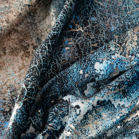 ZASŁONA GOTOWA ESTER NA TAŚMIE 140 X 250 CM TURKUSOWY