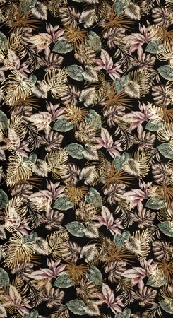 ZASŁONA GOTOWA MAROKO NA TAŚMIE 140 X 270 CM CZARNY