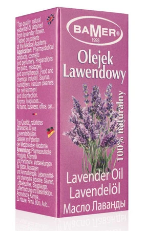 BAMER naturalny olejek eteryczny lawendowy 7 ml