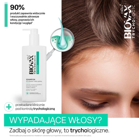 L'biotica Biovax Trychologic szampon wypadanie 200 ml