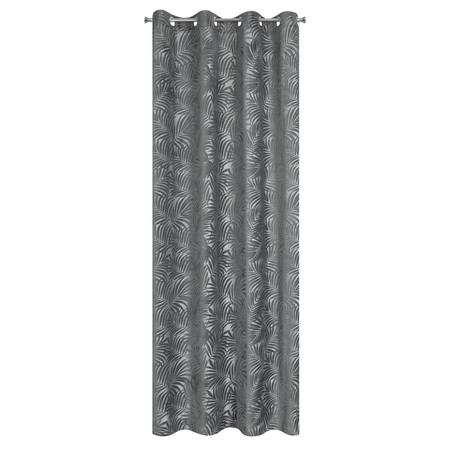 ZASŁONA GOTOWA LIVIA 140 X 250 CM STALOWY