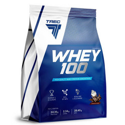 Trec odżywka białkowa WHEY 100 2275g smak czekolada