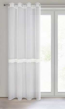 FIRANA GOTOWA SOFI 140 X 260 CM BIAŁY