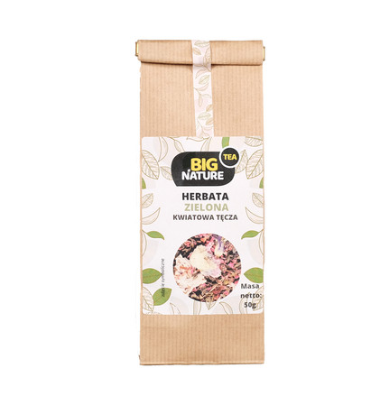Herbata zielona KWIATOWA TĘCZA 50g