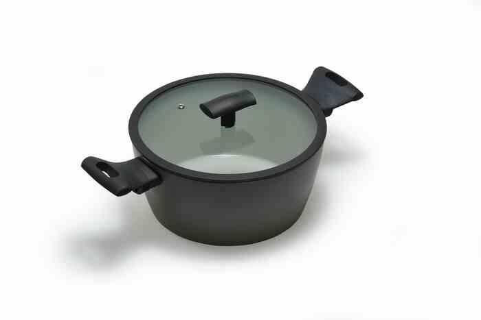 MO-Garnek 24cm. ze szklaną pokrywą Melodia Finegre - Nabea.pl