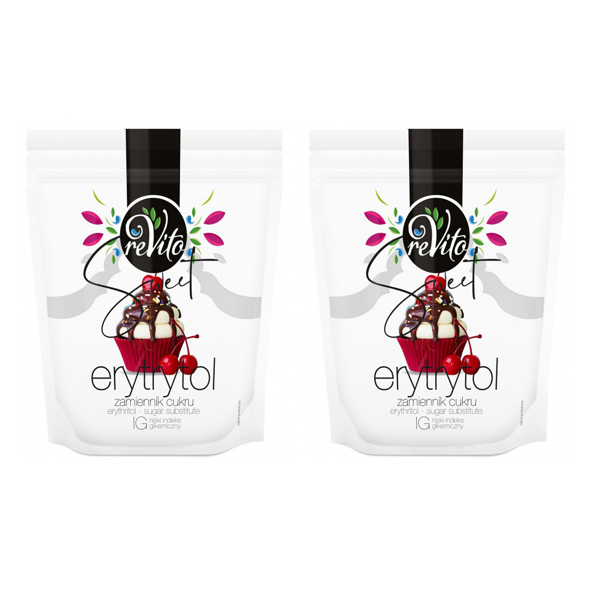 Zestaw 2x Erytrytol 250 g - Nabea.pl