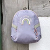 Lassig Plecak do przedszkolaTiny Outdoor Rainbow pastel lilac