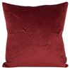 POSZEWKA VELVET 45 X 45 CM BORDOWY
