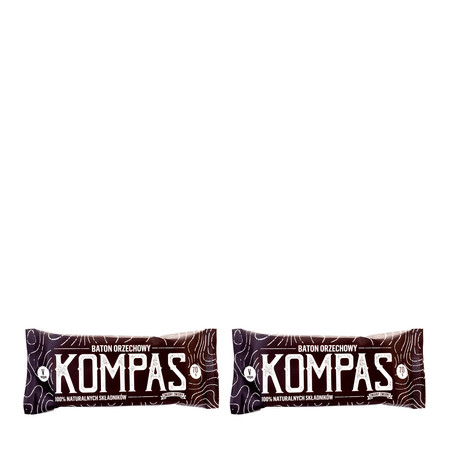 Zestaw: 2x Zmiany Zmiany Baton Orzechowy „KOMPAS” bezglutenowy bez cukru 70g