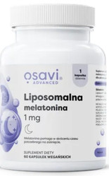 Osavi Liposomalna Melatonina, 1 mg - 60 vegan caps