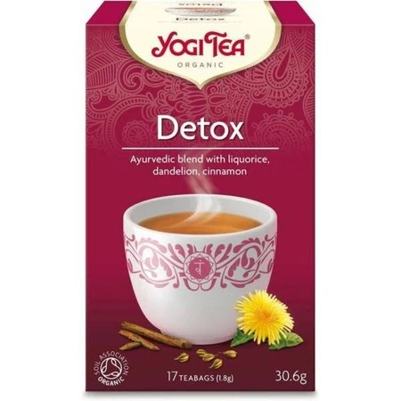 Yogi Tea − Detox, herbata − 17 x 1.8 g