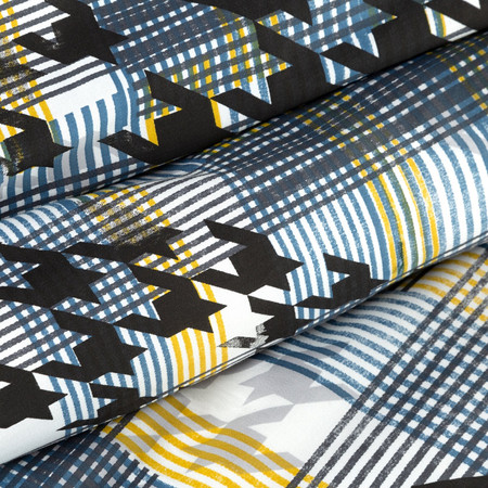 Komplet pościeli w pudełku Mandy, 220 x 200 cm, Niebieski