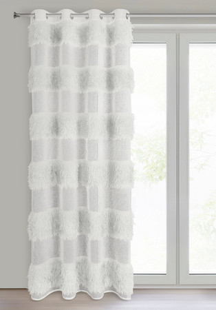 FIRANA GOTOWA MARGARET 140 X 250 CM KREMOWY