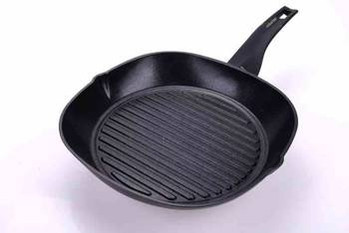 MO - Patelnia grillowa 28 cm, Nova, indukcja