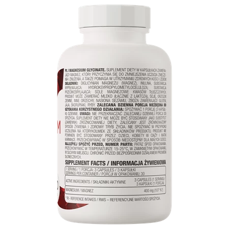 OstroVit Magnesium Glicynate wege 90 szt.