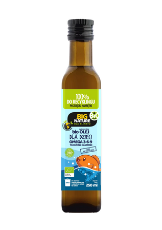 Big Nature Olej dla dzieci OMEGA 3-6-9 250 ml bio