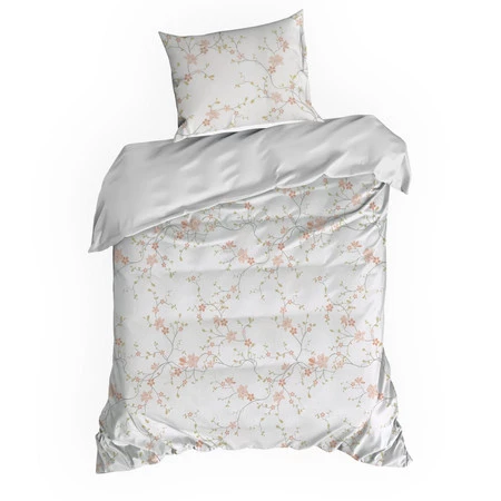 Komplet pościeli bawełnianej Sonia 37, 140 x 200 cm, Biały