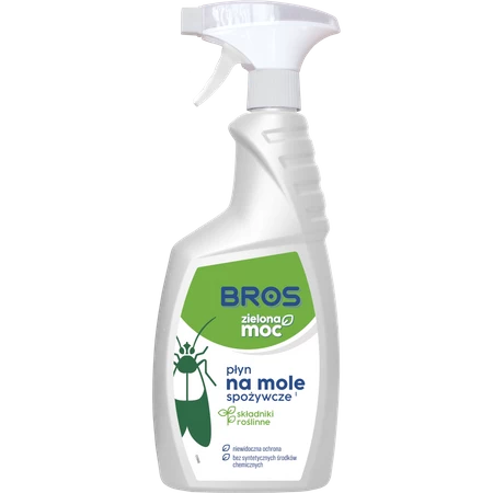 BROS - Zielona Moc płyn na mole spożywcze 500ml