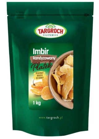 TARGROCH IMBIR KANDYZOWANY PŁATEK 1000g