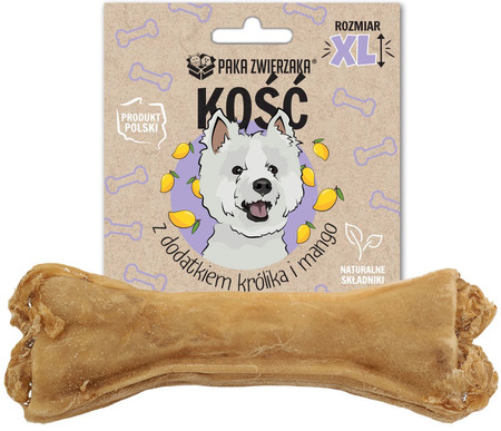 PAKA ZWIERZAKA Kość z dodatkiem Królika i Mango XL