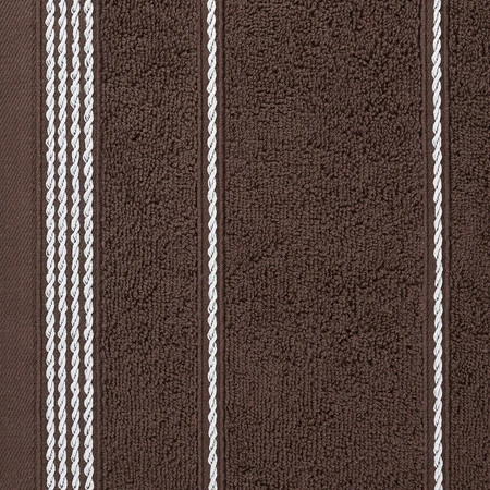 Ręcznik Mira (04), 30 x 50 cm, Brązowy