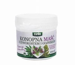 Virde Maść Konopna z Żywokostem i Gojnikiem 100ml