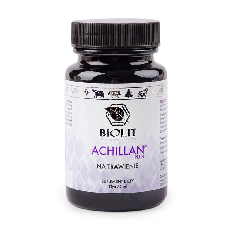Achillan Plus Biolit suplement wspierający układu pokarmowego 75 ml - Nabea.pl