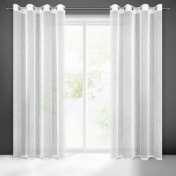 FIRANA GOTOWA KELLY 140 X 250 CM BIAŁY