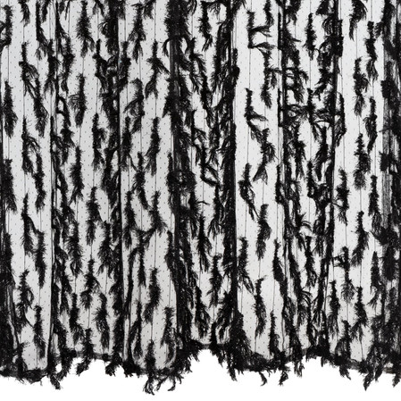 ZASŁONA GOTOWA VICTORIA 140 X 250 CM CZARNY