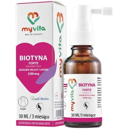 Myvita Biotyna 100% 2500 Mcg 30Ml