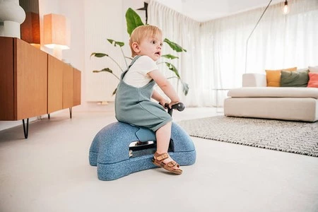 SCOOTANDRIDE My First Ewolucyjny jeździk pchacz 3w1 6 m+ Steel