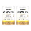 Zestaw 2x Essensey Kolagen Rybi Premium 10 000mg - 321g smak mango - pomarańcza