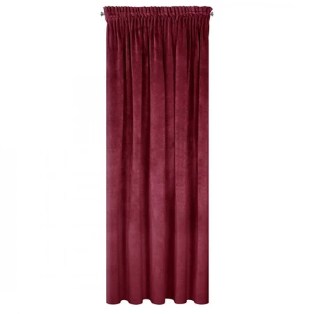 ZASŁONA GOTOWA VILLA NA TAŚMIE 140 X 270 CM BORDOWY