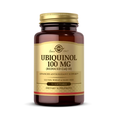 Solgar Ubichinol Q10 Kaneka 100 mg koenzy Q10 - 50 kaps.