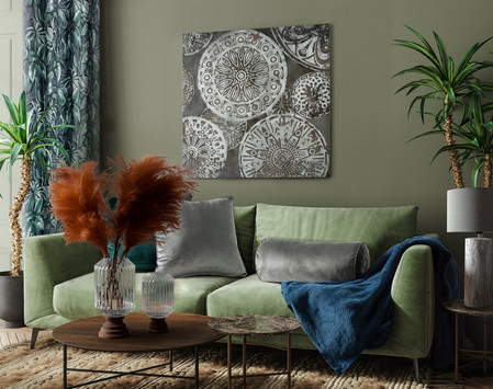 ZASŁONA GOTOWA PALERMO 140 X 250 CM SZARY