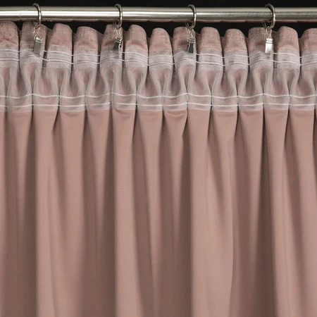 ZASŁONA GOTOWA AIR NA TAŚMIE 140 X 270 CM PUDROWY RÓŻ