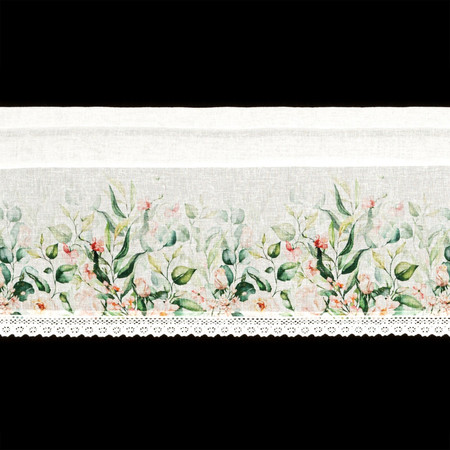 Firana gotowa Estera na Taśmie 150 x 30 cm, Biały