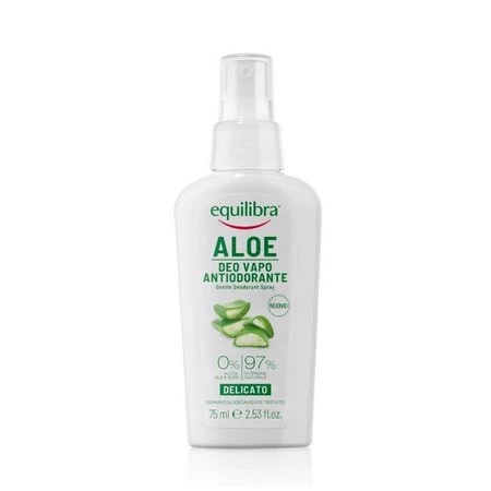 Equilibra, Aloes dezodorant przeciwzapachowy, 75 ml 