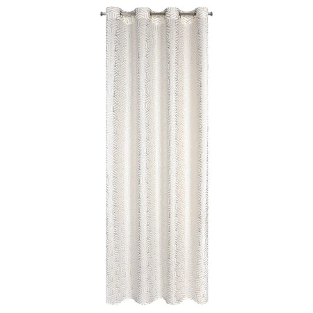 ZASŁONA GOTOWA SEMI 140 X 250 CM BIAŁY