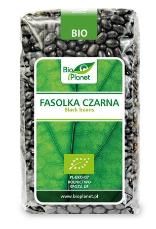 Bio Planet − Fasolka czarna − 500 g