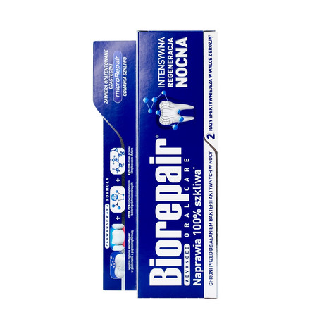 Biorepair Advanced Pasta Intensywna Regeneracja Nocna 75ml